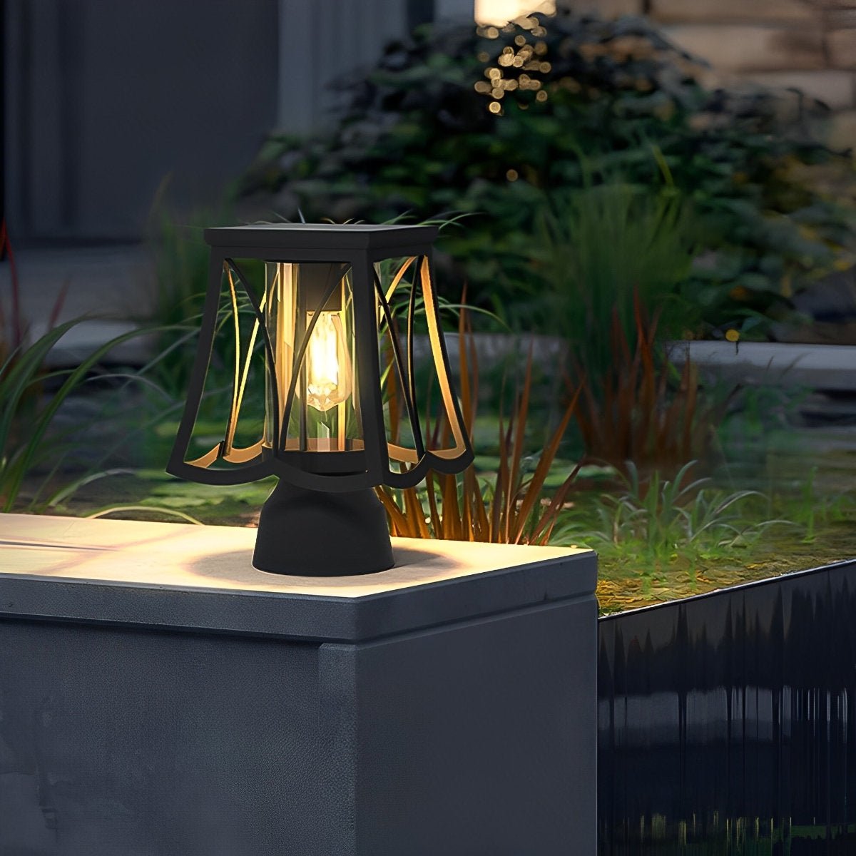 Waterproof Powerd LED Outdoor Post Lights