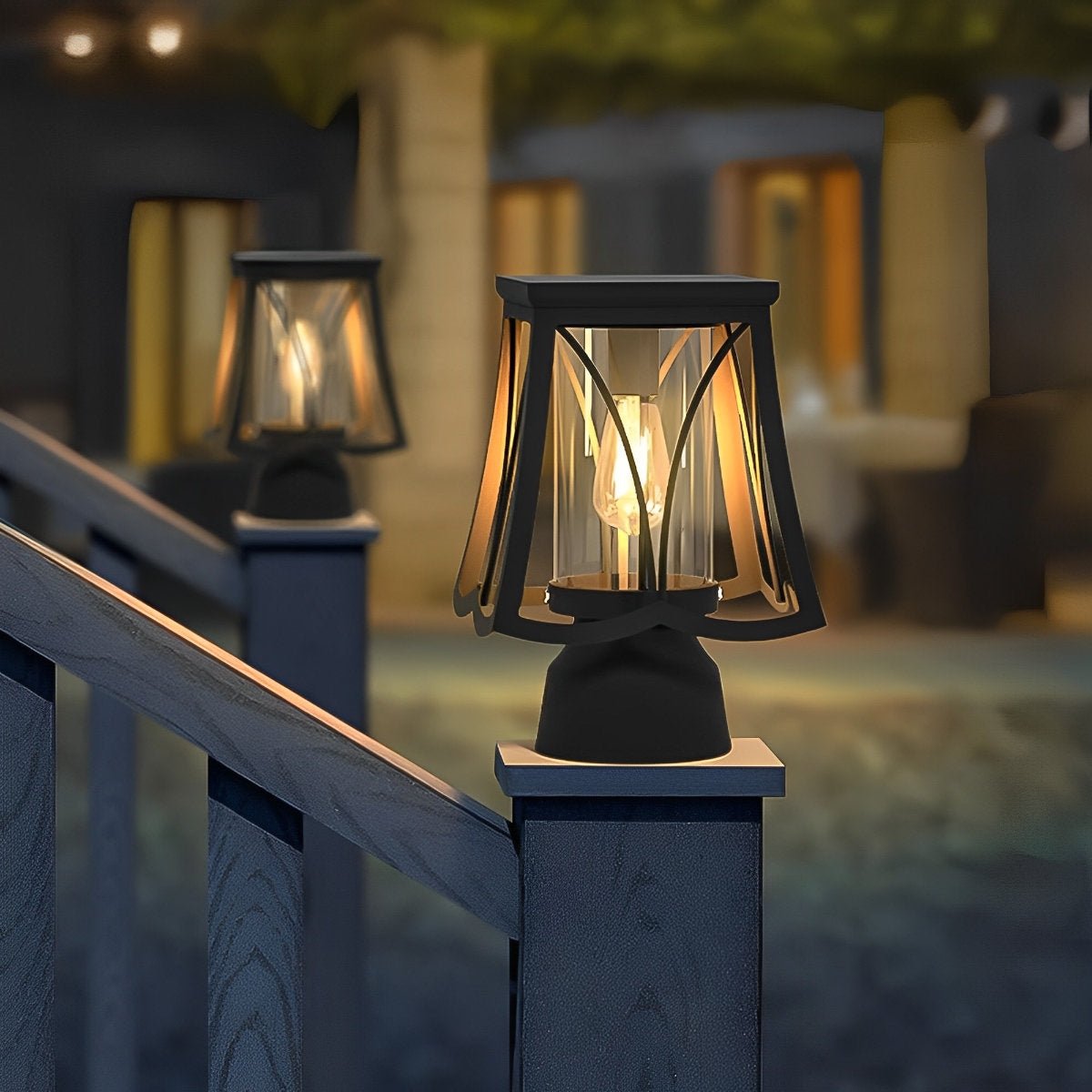 Waterproof Powerd LED Outdoor Post Lights